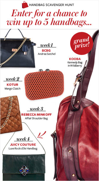 Handbag giveaway