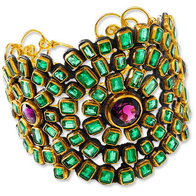 Judy Geib - emerald - cuff - we're obsessed