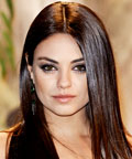 Mila Kunis's Steel Eye Shadow
