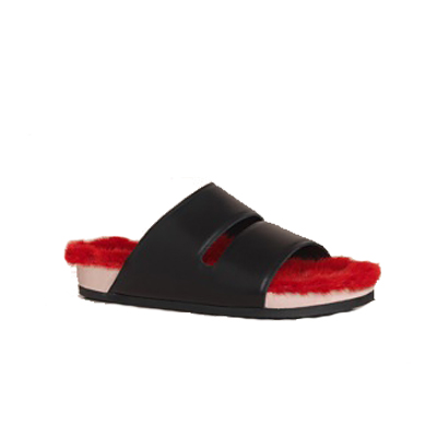 celine- mink - sandals - we're obsessed