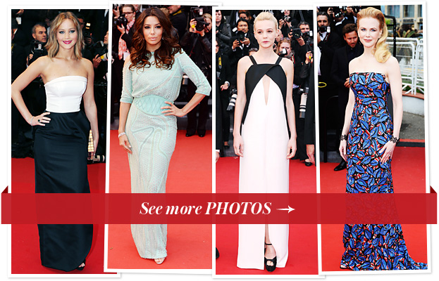 Jennifer Lawrence, Eva Longoria, Carey Mulligan, Nicole Kidman