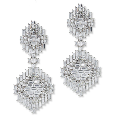 Nam Cho Navajo Diamond Earrings