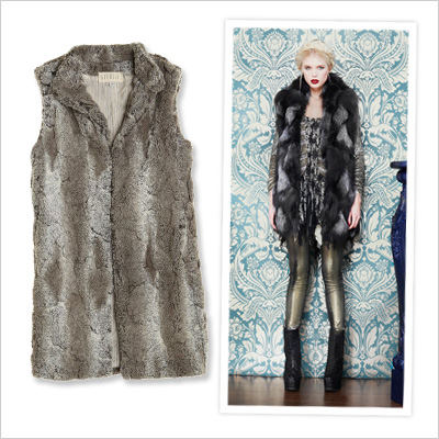 Look of the Day photo | Faux Fur Vest