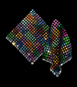 Look of the Day photo | JAR Multicolored Handkerchief Earrings: 2011
