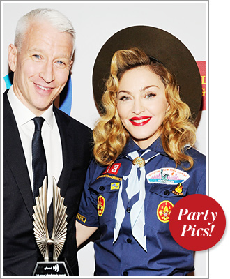 Anderson Cooper, Madonna