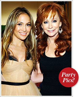 Jennifer Lopez and Reba McEntire
