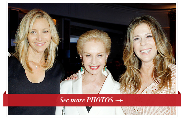 Lisa Kudrow, Carolina Herrera, Rita Wilson