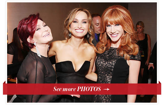 Sharon Osbourne, Giada De Laurentiis, and Kathy Griffin