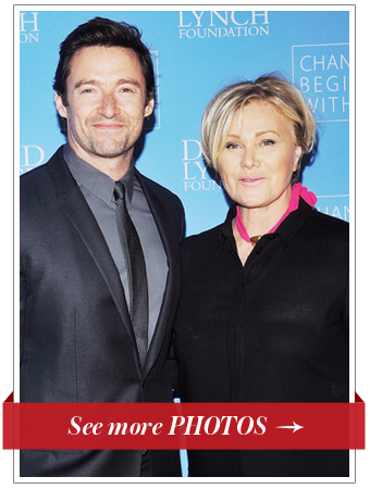 Hugh Jackman and Deborra-Lee Jackman