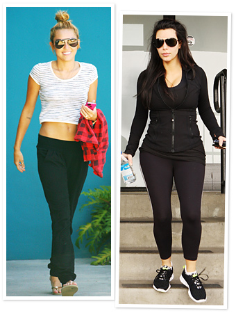 Celebrities Working Out