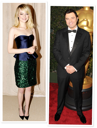Emma Stone; Seth MacFarlane