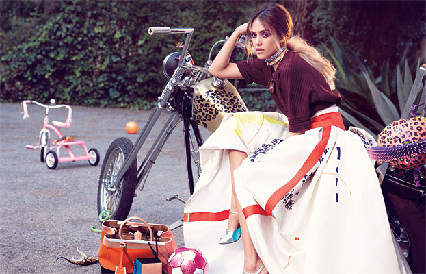 Jessica Alba InStyle