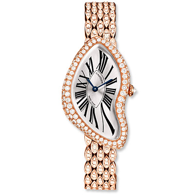 Cartier - crash watch - we're obsessed