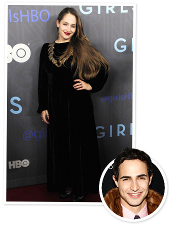 Jemima Kirke, Zac Posen