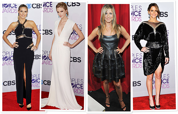 Heidi Klum, Taylor Swift, Jennifer Aniston, Jennifer Lawrence