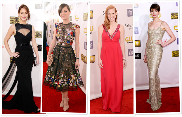 Jennifer Lawrence, Marion Cotillard, Jessica Chastain, Anne Hathaway