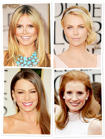 Golden Globes Hair