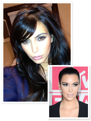 Kim Kardashian Hair