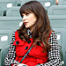 New Girl Fashion: Zooey Deschanel's Red Vest Used to Be a Coat