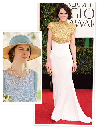 Michelle Dockery Golden Globes