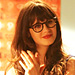 Found It via Possessionista! Zooey Deschanel's Doll Print Dress on New Girl