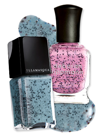 Robin's Egg Nails - Speckled Nail Polish