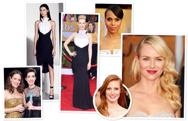 SAG Awards, January Jones, Kerry Washington