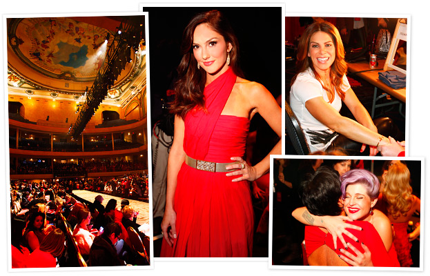 Backstage at Heart Truth