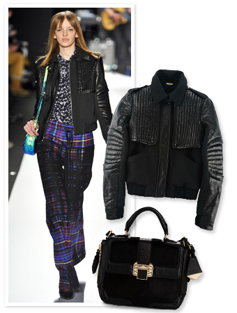 Rebecca Minkoff fall 2013 runway
