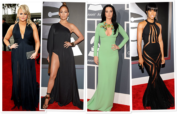 Grammys 2013 Red Carpet: The Celebrities Who Didnâ€™t Tone It Down