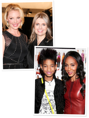 Katherine Heigl, Willow Smith, Jada Pinkett Smith