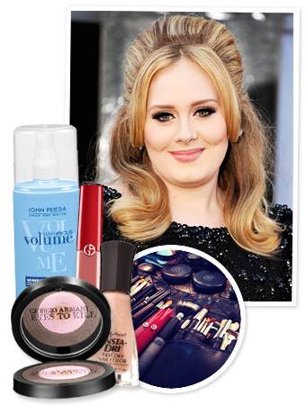 Adele Oscars Hair and Makeup