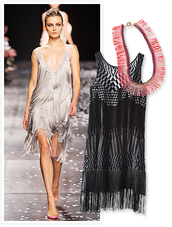 how to wear fringe
