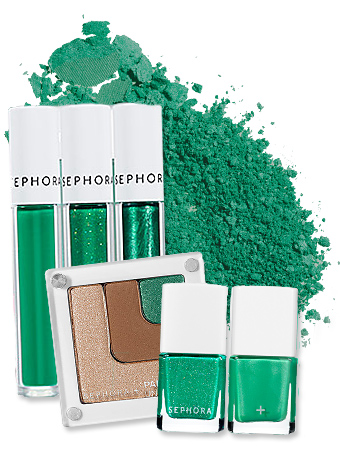 Crown Makeup Brushes on Sephora Is All Eyes On Emerald  The Pantone Color Of The Year