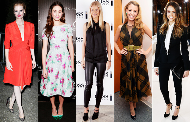 Jessica Chastain, Emmy Rossum, Gwyneth Paltrow, Blake Lively, Jessica Alba