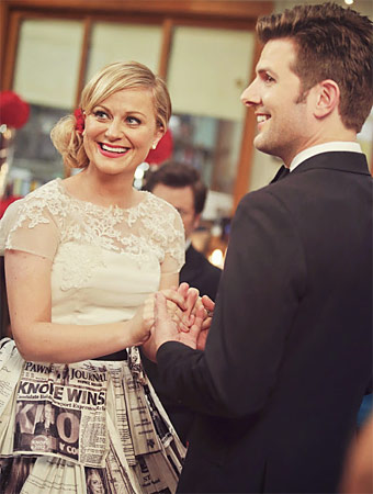 Parks and Recreation wedding