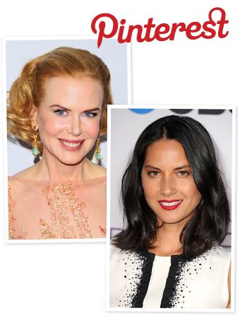 Pinterest, Olivia Munn, Nicole Kidman
