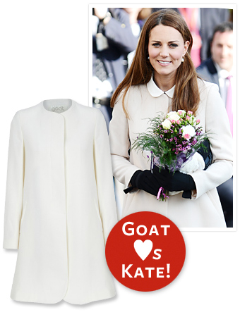 Kate Middleton Goat coat