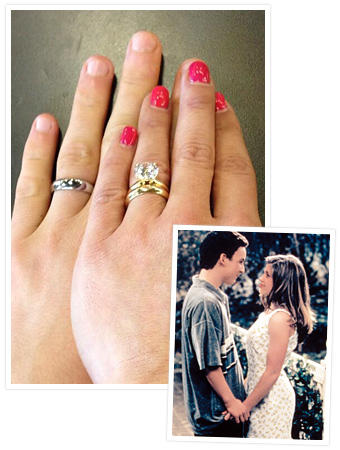 Cory Topanga wedding rings