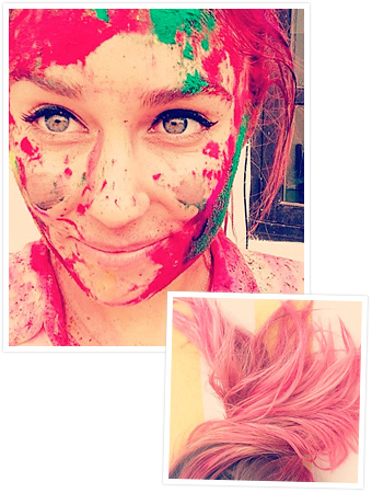 Lauren Conrad Pink Hair