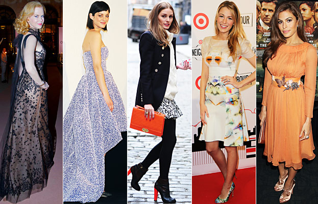 Nicole Kidman, Marion Cotillard, Olivia Palermo, Blake Lively, Eva Mendes