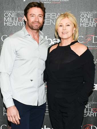 Hugh Jackman and Deborra Lee Furness