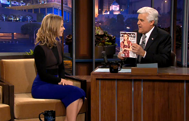 Emily Blunt, Jay Leno