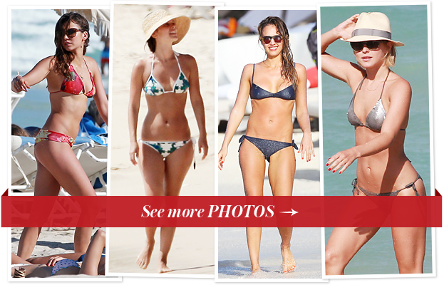 Nina Dobrev, Rachel Bilson, Jessica Alba, Julianne Hough