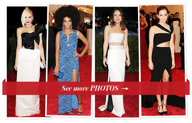 Gwen Stefani, Solange Knowles, Olivia Wilde, Emma Watson