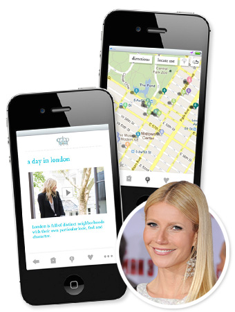 Gwyneth Paltrow Goop App