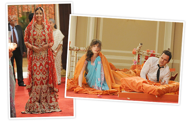 new girl wedding