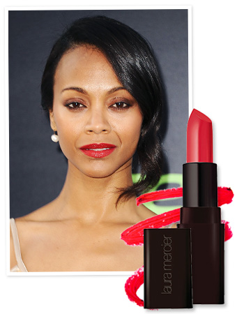 Zoe Saldana Lipstick