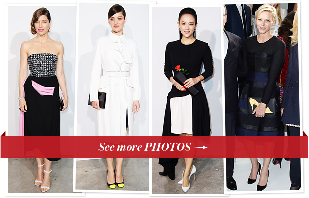 Jessica Alba, Marion Cotillard, Zhang Ziyi, and Charlene Wittstock