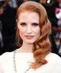 Jessica Chastain Wears Elizabeth Taylor’s 52.72 Carat Sapphire Necklace